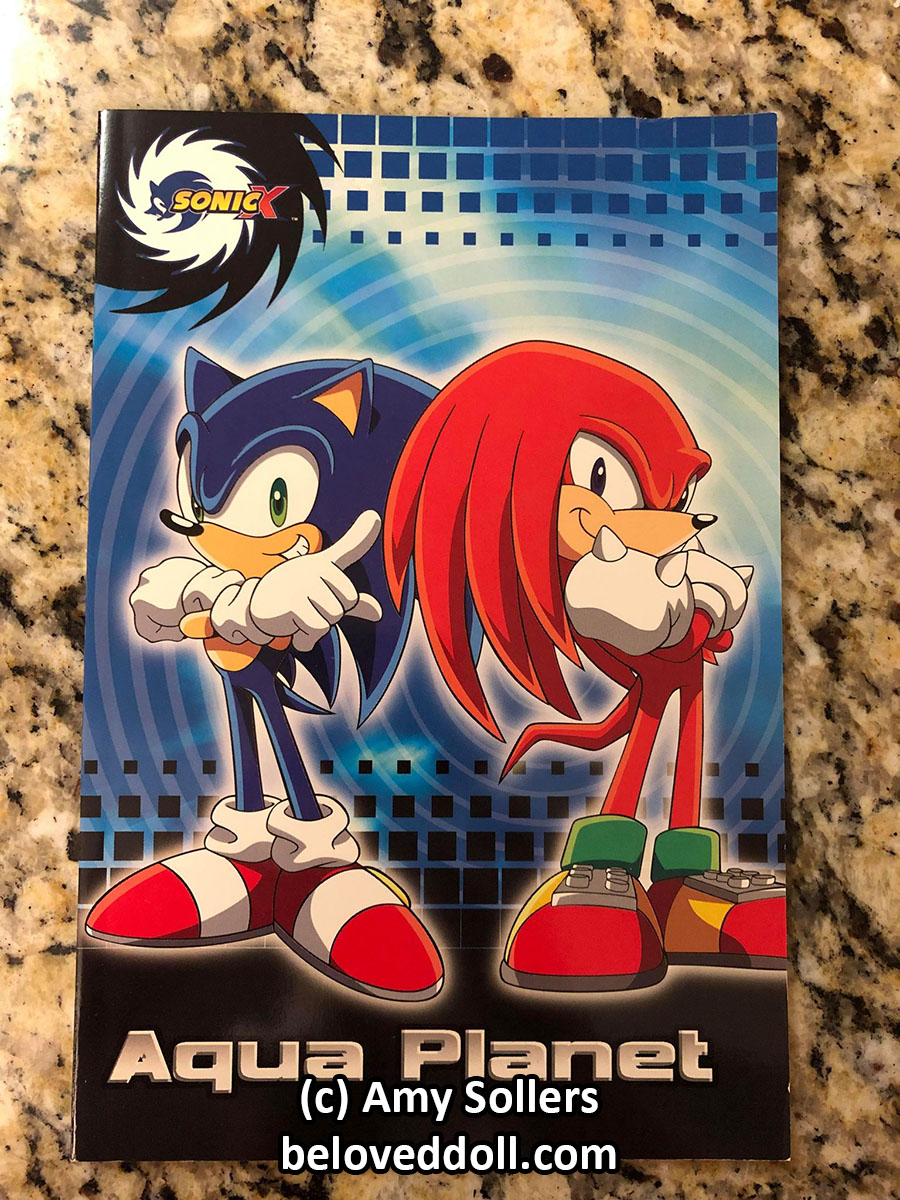 SonicX Aqua Planet Book