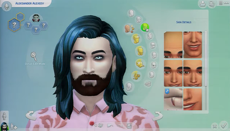 Aleksander Alexeev - Sims 4 CAS
